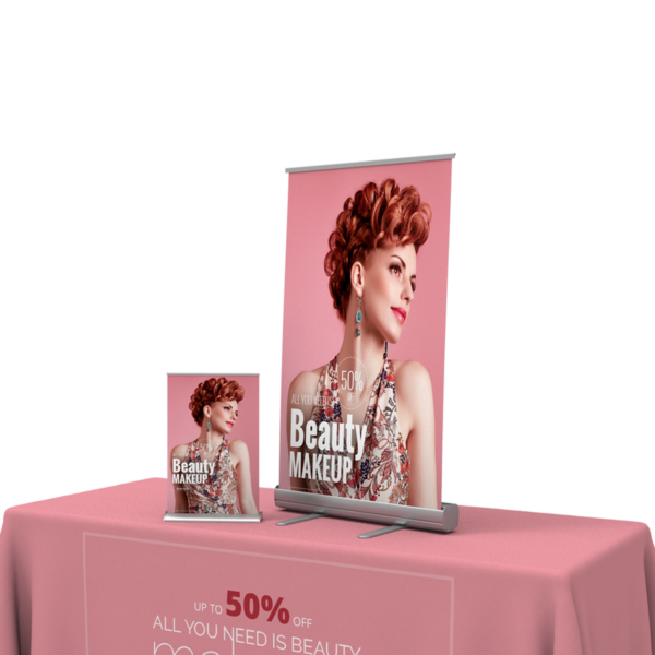 tabletop retractable banners