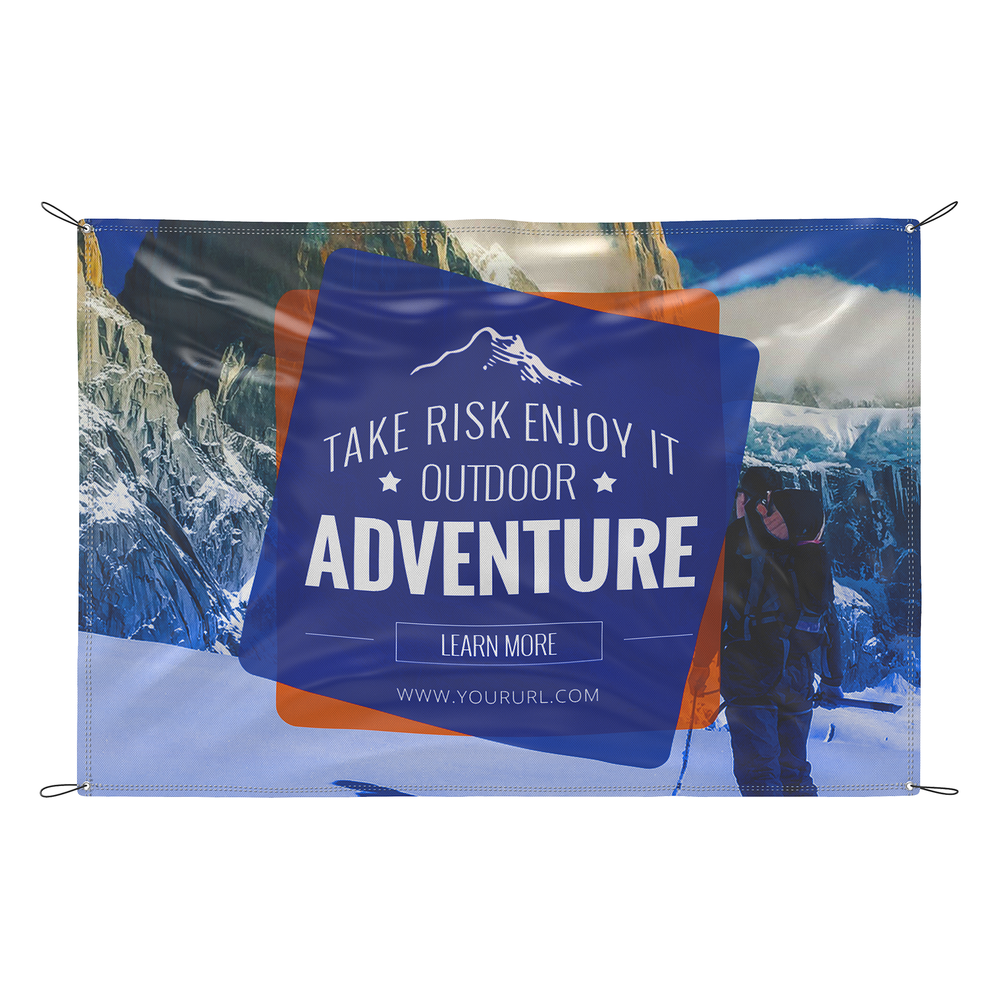 custom printed wall banner