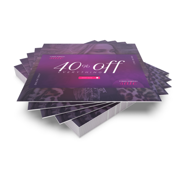 custom printed styrene