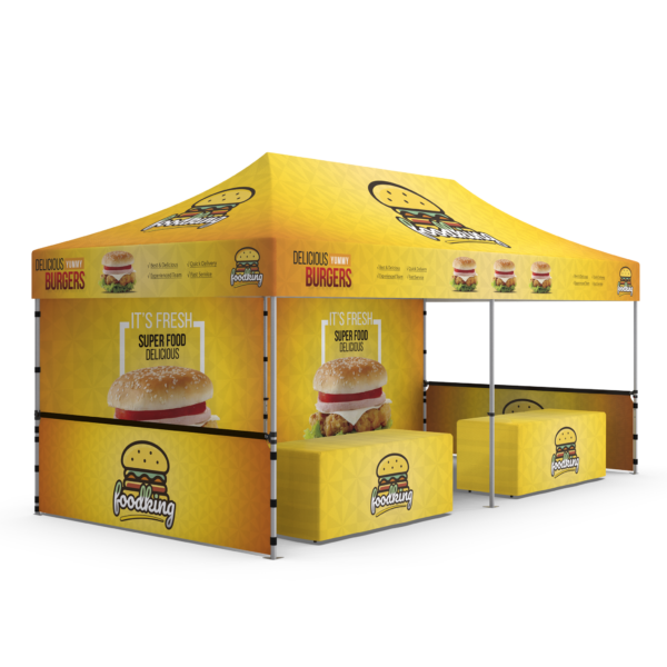 custom sublimated canopy kit