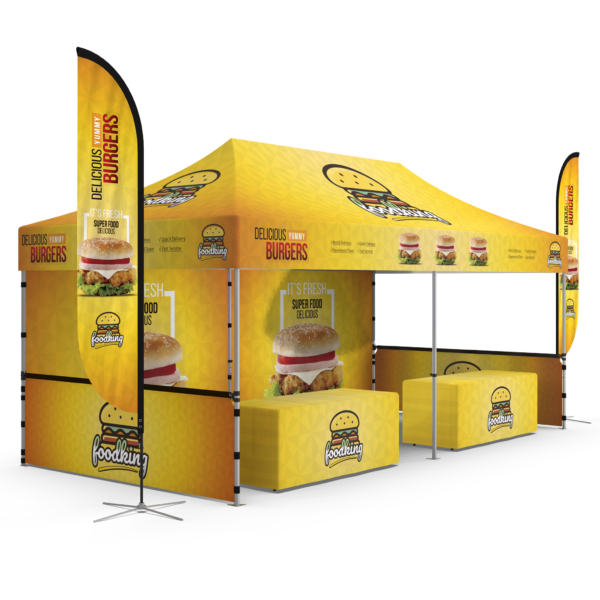 custom sublimated canopy kit