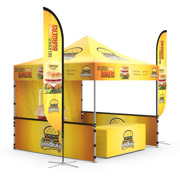 custom sublimated canopy kit