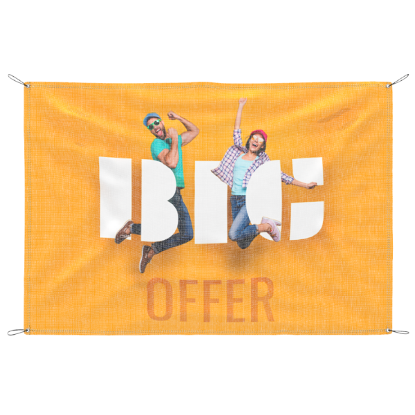 custom 9oz banner