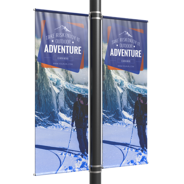 custom pole banner