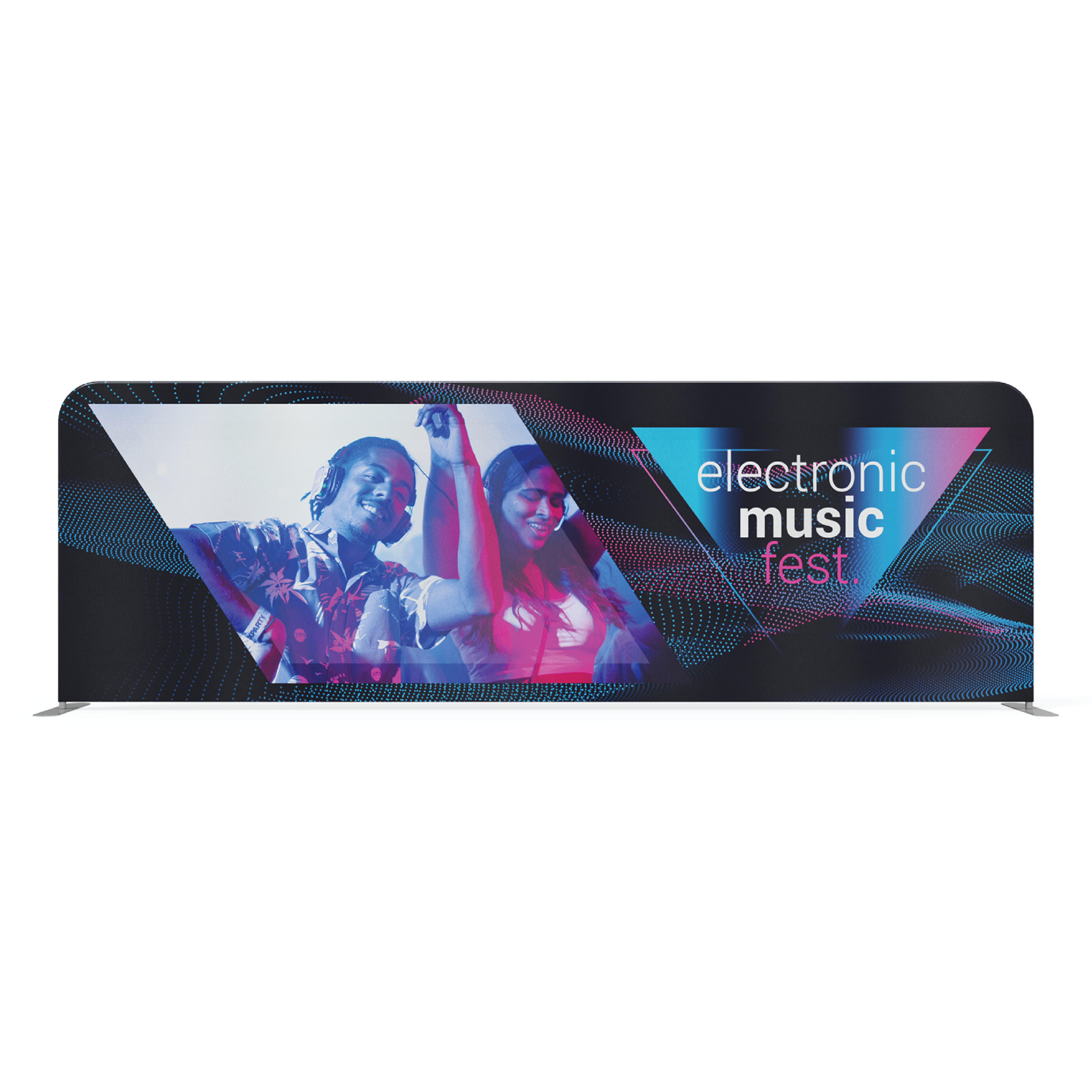 10' x 3' Premier Tube Barricade - Image 2
